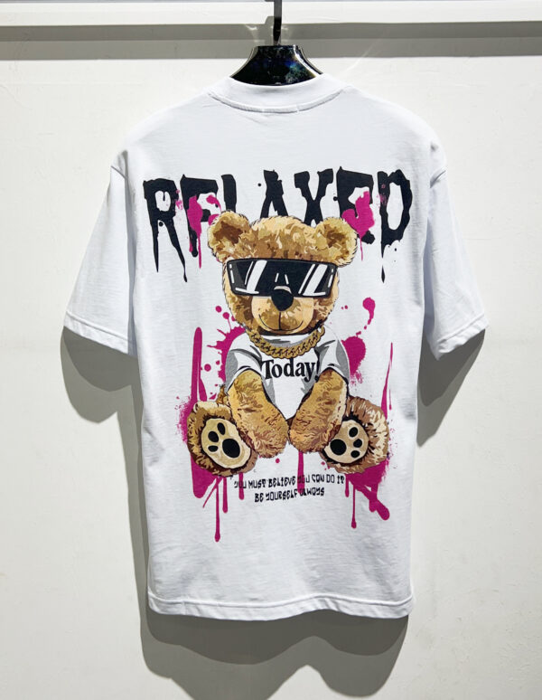 T-Shirt Pink Bear - immagine 2