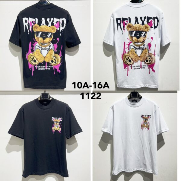 T-Shirt Pink Bear - immagine 5