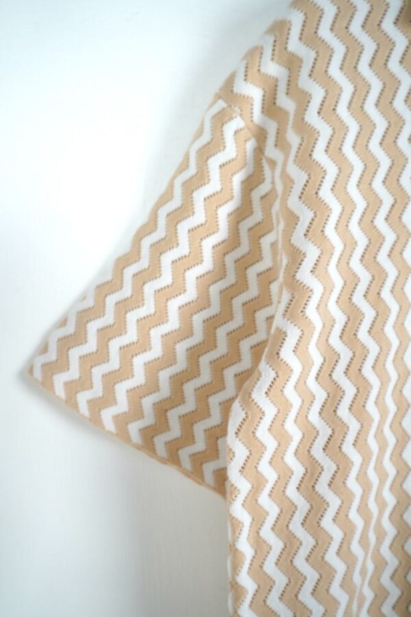 Camicia sartoriale fantasia geometrica OVERSIZE - immagine 2